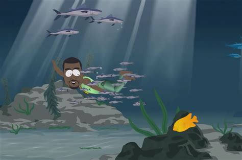 Kanye West on Fish Sticks. : r/southpark .